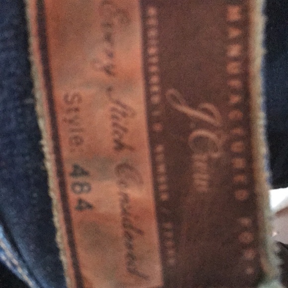 J Crew Men's 32 x  30 Kaihara Denim 484 Dark Wash Slim Straight Blue Jeans - Picture 3 of 5